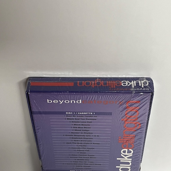 Vintage 1994 Duke Ellington Beyond Category Long Box 2 CD Cassette Set New Music - Picture 7 of 9